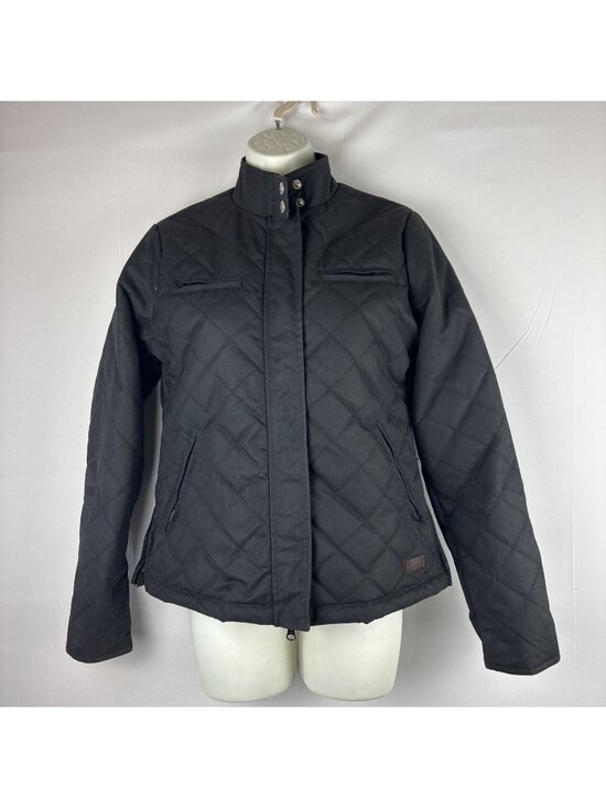 Outback Trading Company Jackets & Blazers - Outback Trading Co Womens Stormy Oilskin Jacket Sz Small Quilted Black 29603